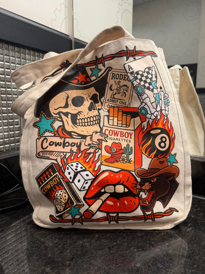 Rodeo Cowboy Tote