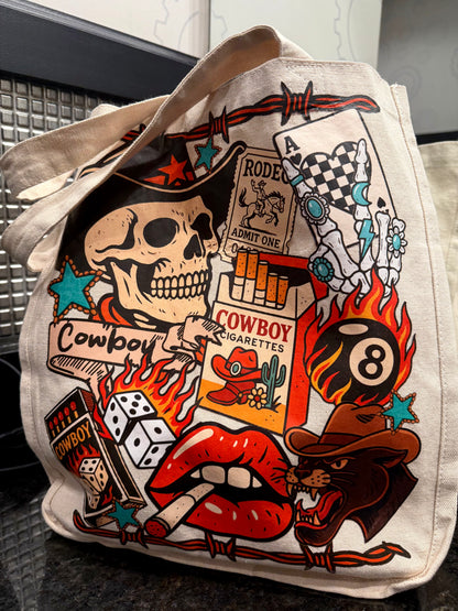 Rodeo Cowboy Tote